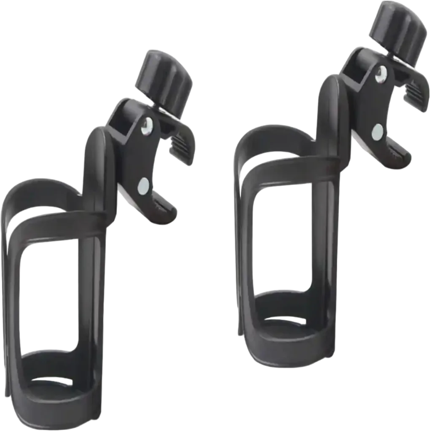 Clamp-on cup holder for boats and catamarans